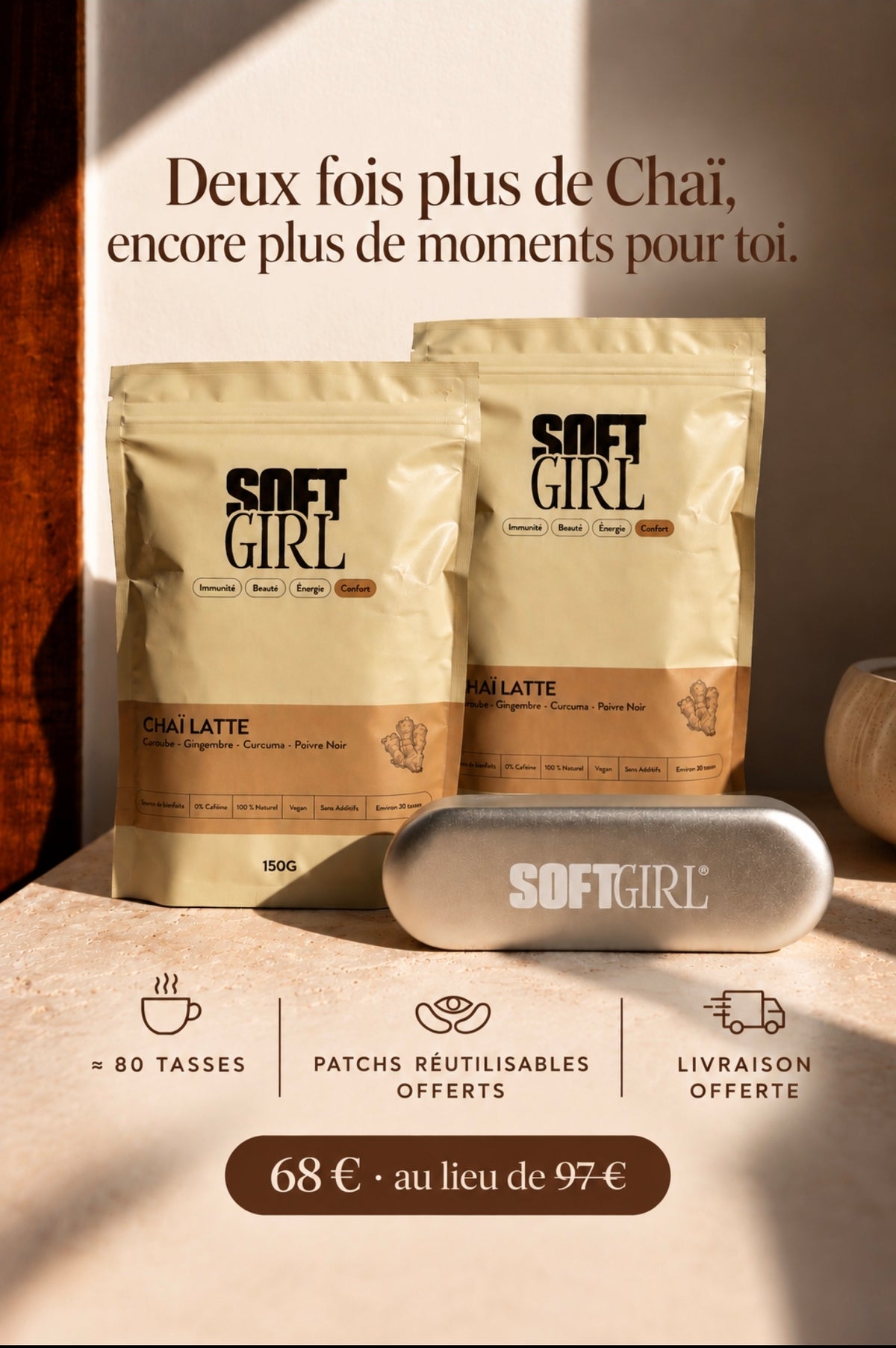 Chaï latte - automne édition