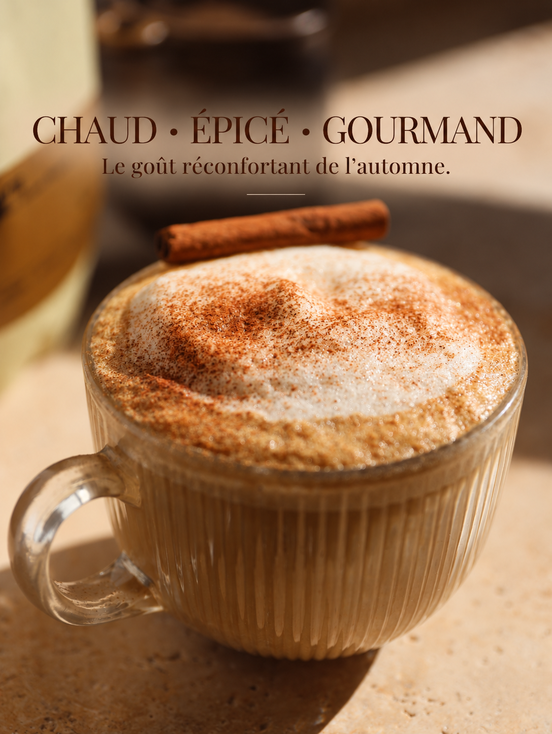 Chaï latte - automne édition